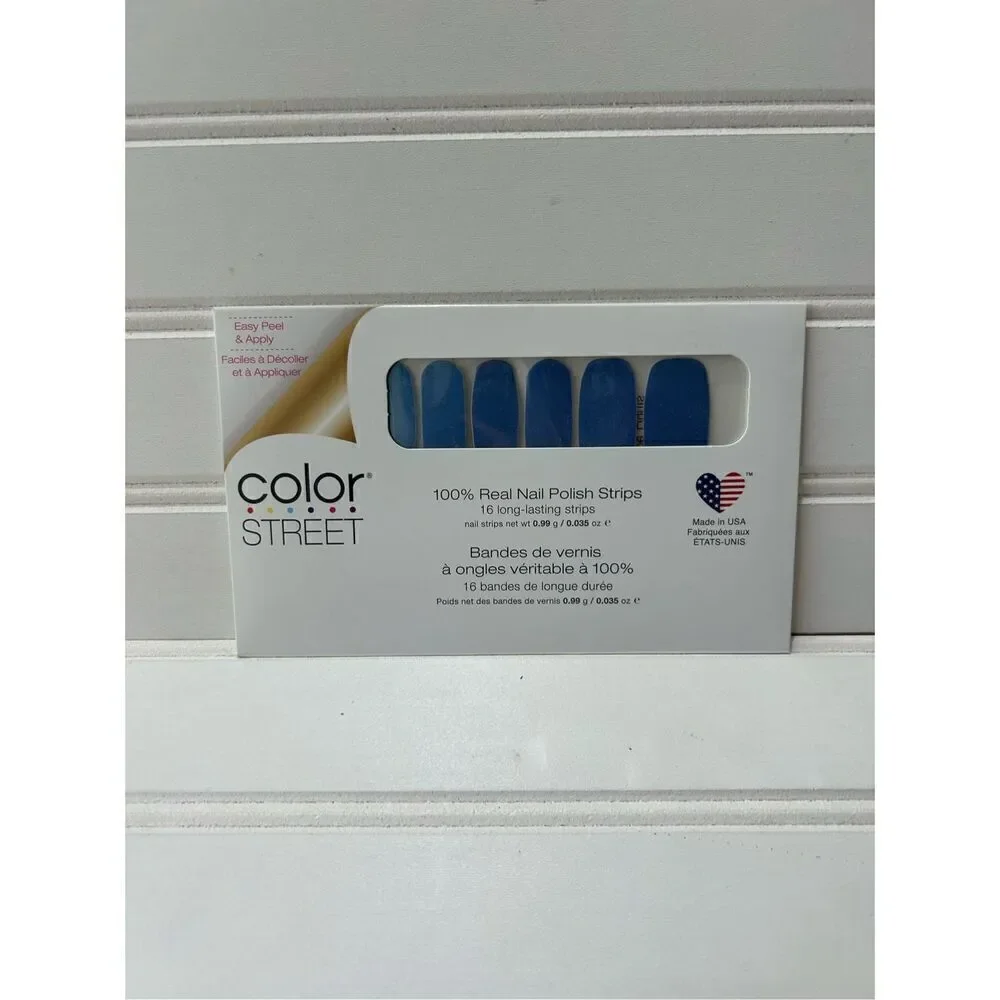 Strobe Lights Color Street Nail Polish Strips New FM8125-E02661